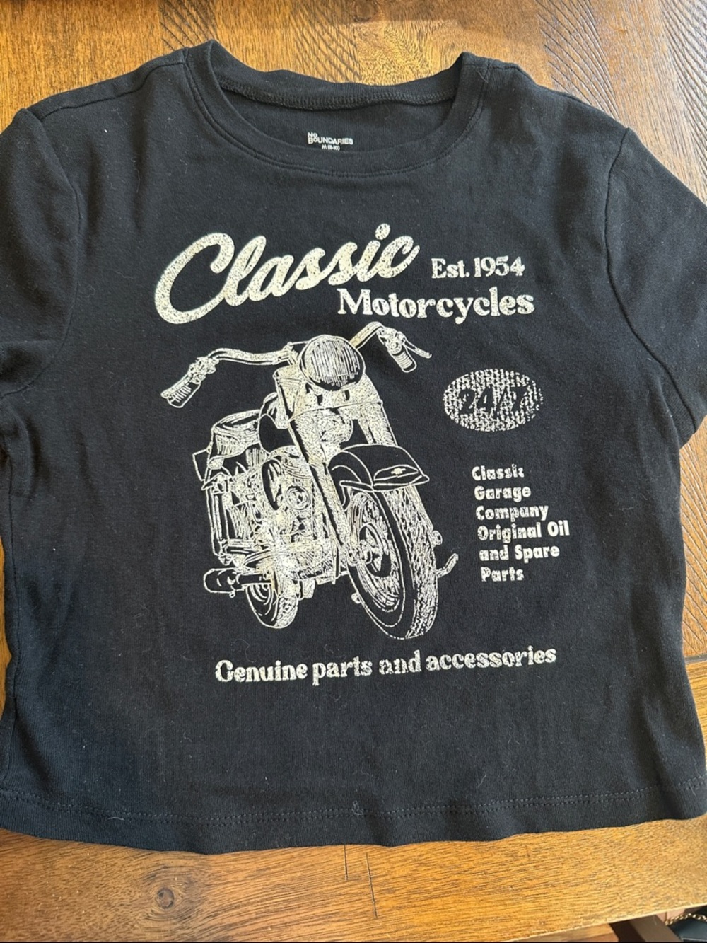 Classic Motorcycles Graphic Tee - Black